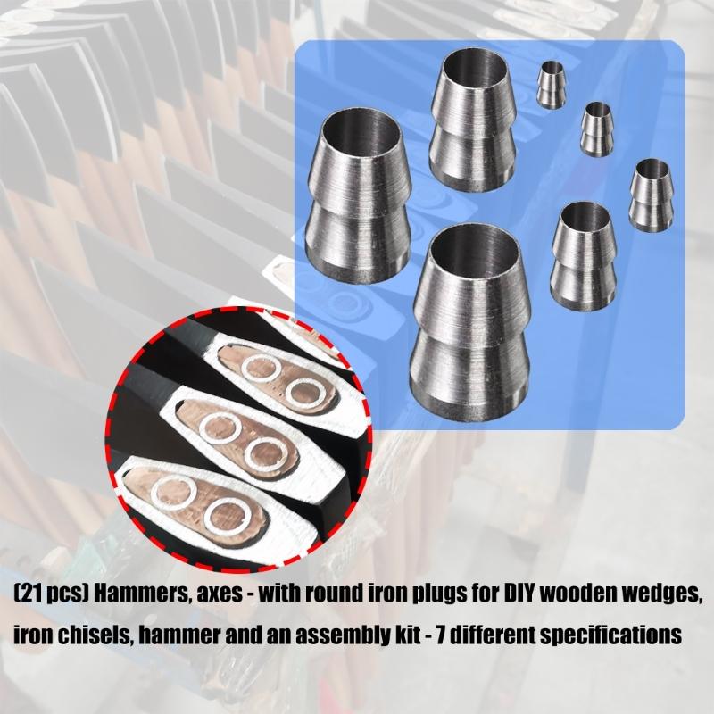 Heavy Duty Steel Shims Rust Resistant Iron Wedges For Hammers Installation Secure Wooden Wedges Repair Projects