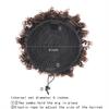 African Curly Hair Bun Donut Chignon Scrunchie Wrap Afro Puff Black Synthetic Hairpiece for Women Daily Use