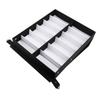 Sunglasses Organizer Box Stand Display Case Tray 12 Compartments Velvet Snap Close Prevent Dust Eyeg