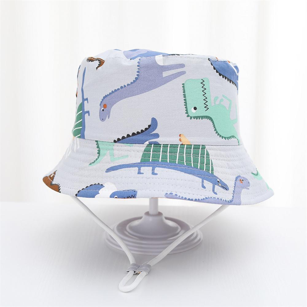 New Panama Summer Baby Sun Hat for Girls and Boys Cartoon Beach Sun Cap Fisherman's Hat for Kids Autumn Outdoor Baby Bucket Hat
