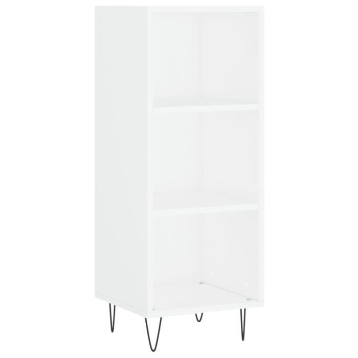 VidaXL Buffet White 34.5x32.5x90 Cm Engineered Wood 828724