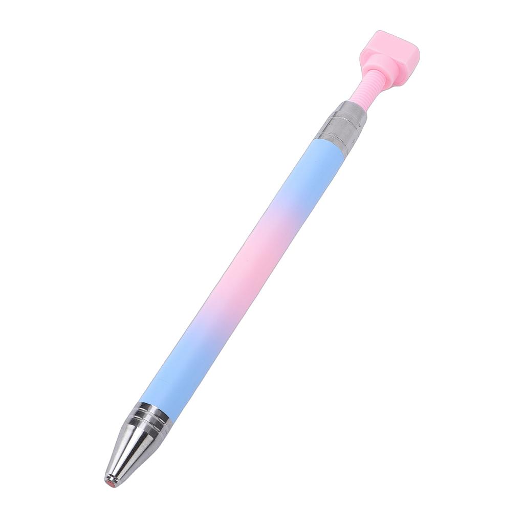Automatic Refillable Wax Pen with Fine Tip Nail Art Dotting Pen for Beginners Artists Blue Pink Gradient