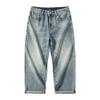 New Spring and Summer Men's Loose Wide-leg American High Street Jeans Long Trousers Men