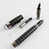 Gullor Silver Cross Line Pen 79 Fountain Pen with Fashion Elegant Baoer Black