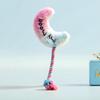 Heart-Shaped Knot Dog Toy - Durable Chew, Cartoon Squeaky, Molar Toy for Dogs & Cats, Pet Supplies