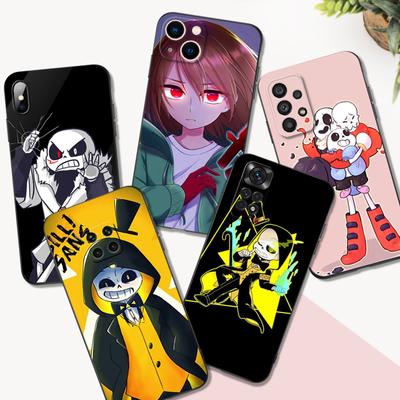 Black Tpu Case For Realme 7i 8i 9 Pro Plus 9i C12 C21Y C25Y C25 C25S GT Neo2 Narzo 20 30A 50A 50i Game Undertale