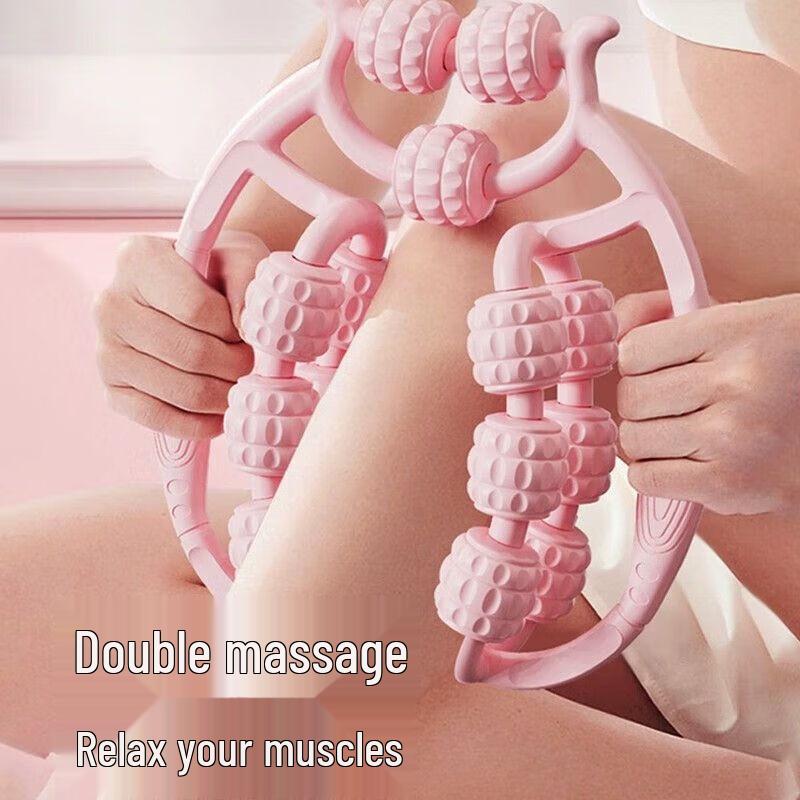 Nine-Wheel Leg Massage Roller Clamp