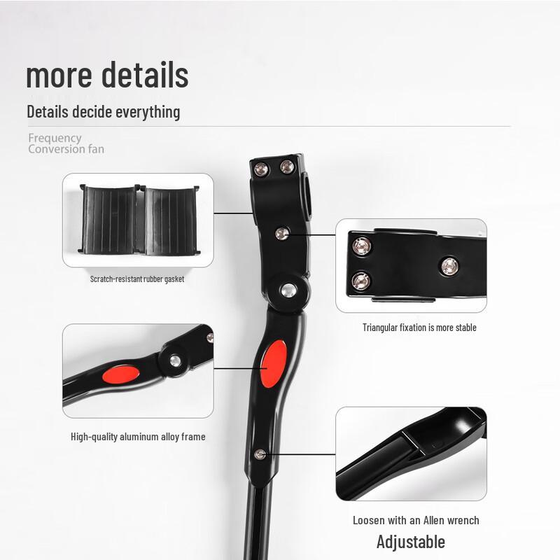 Adjustable Bicycle Kickstand