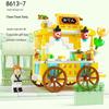 6-in-1 Kids' Building Block Set: Train, Robot, Tank, Police - Compatible Blocks for Boys & Girls