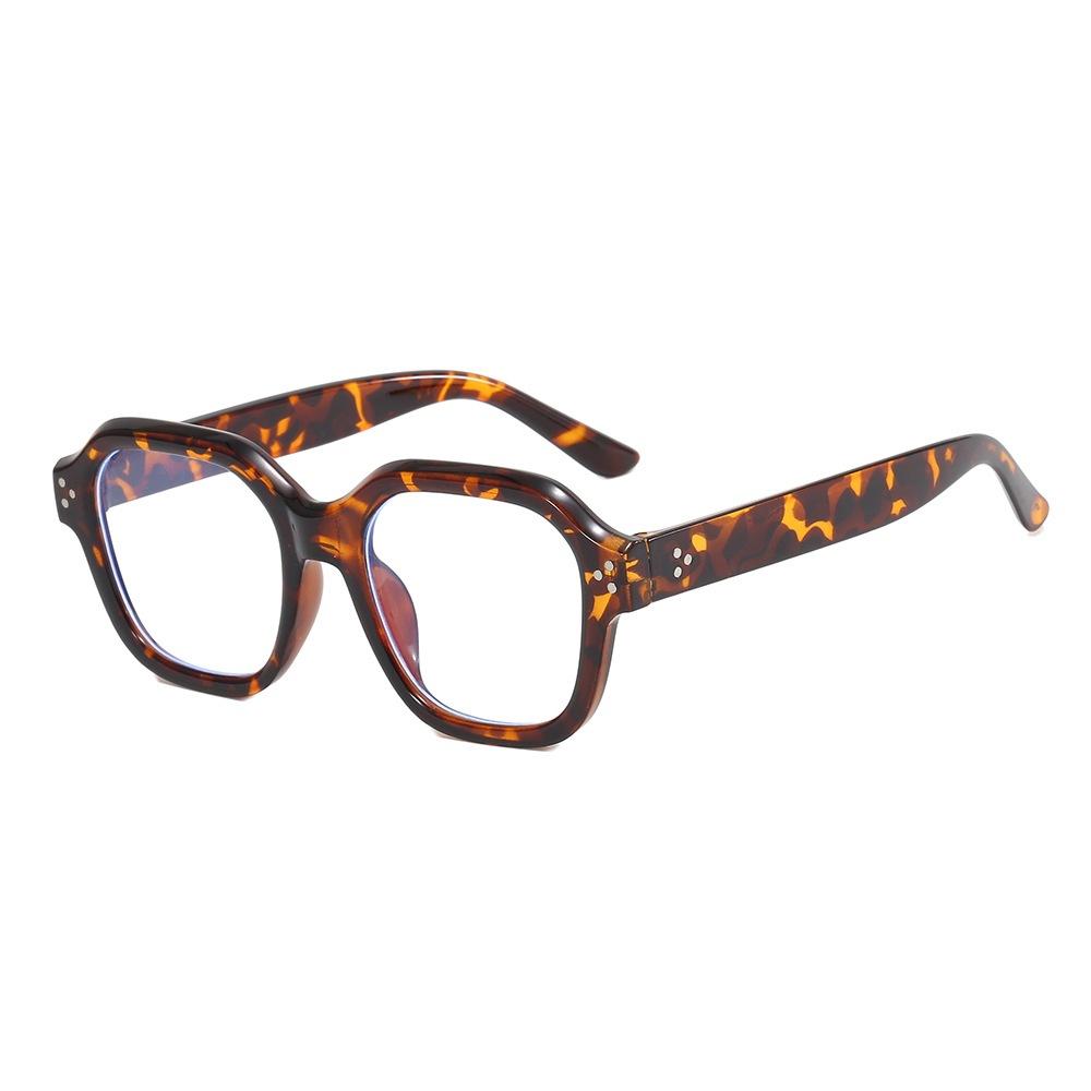 JYL TS Плоские очки Квадратные Уличный стиль Унисекс/WF1202 B-993 амарант розовый