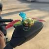 Colorful Bird Motorcycle & Car Ornament Waving Wings Flying Rearview Mirror Decoration Easy Installments for Vehicle Accessories