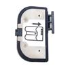 Black Battery Terminal Cover Battery Door Lid for D200 D300 D300S D700 D300S Cameras