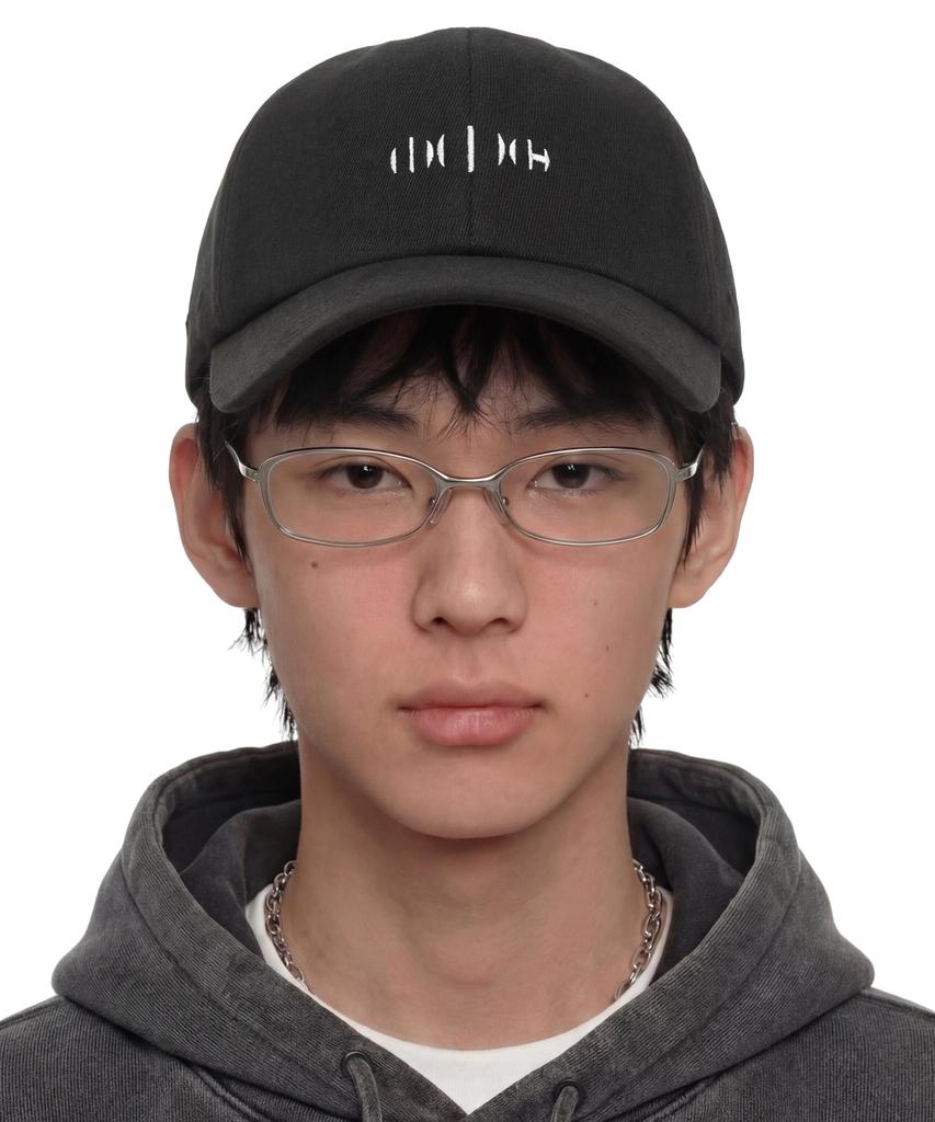 Eondeokeonteulol Cotton Logo Ball Cap Shadow Udc / Authentic B B / Charcoal Jersey