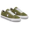 Converse One Star Pro Leather Casual Slip Resistant Lightweight Low Top Skate Shoes Unisex sneaker Green A03219C