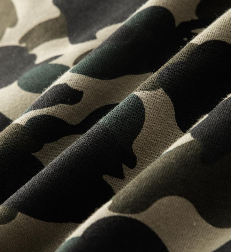 Hello Kitty Camouflage Shark Head Hoodie: Men's Cartoon Zipper Jacket