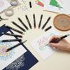 Double Line Outline Markers 12/24 Colors Set Dual Tip Pens for DIY Hand Drawing Doodling Art Craft Painting