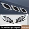 Für Maserati Quattroporte 2014-2020 670010339 670010340 Auto Front Seiten Gitter Lufteinlass Kotflügel Lüftungsschlitze Grill Auto Zubehör