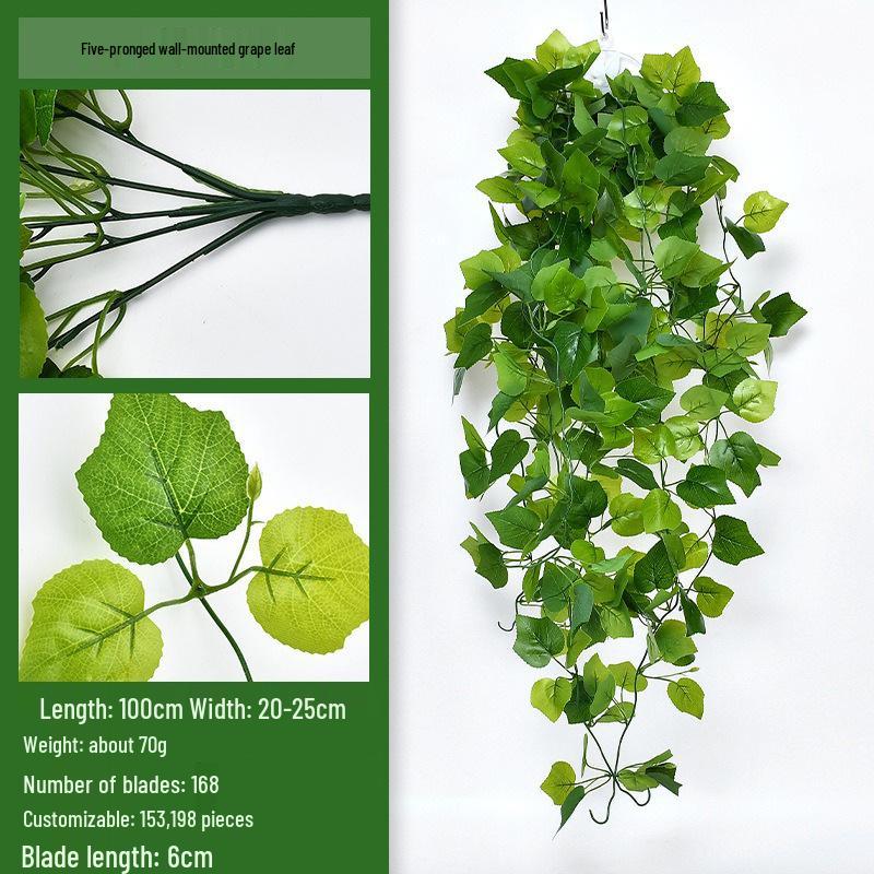 Artificial Hanging Vine Plant for Home Décor: Ideal for Living Room, Bedroom, Bathroom, Kitchen, Windowsill, Balcony, and Courtyard.