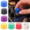 4Pcs ABS Plastic Guitar Effect Pedal Knob Potentiometer Knob  for DJ Mixer Radio Subwoofer