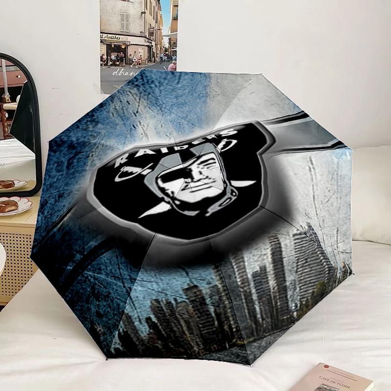 Rai-ders Football Legacy Umbrella 8-Frame for Travel, camping, Casual Lightweight Portable Umbrella, Essential for every family Holidays Gift