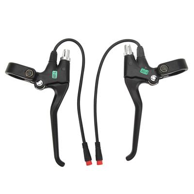 1 Paar Bremshebel Wasserdicht 2-Pin Elektroroller Lenker Bremshebel Aluminiumlegierung Roller Bremsgriff Ersatz