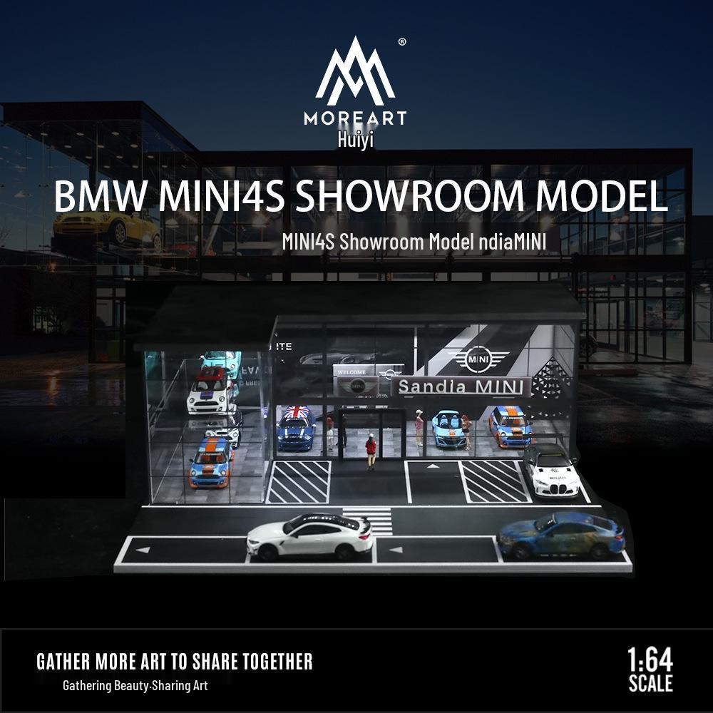 

Mini4S Car Showroom Lighting Display Case