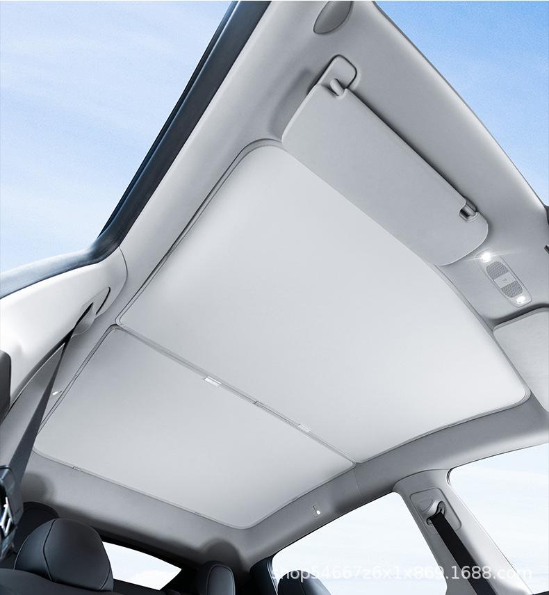 Tesla Model 3/Y/YL Sunroof Sunshade & Heat Insulation Visor