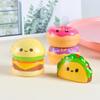 PU Slow Rebound Simulation Mini Figurine - French Fries, Pizza, Popcorn, Miniature Toy, Children's Kneading & Decompression Toy