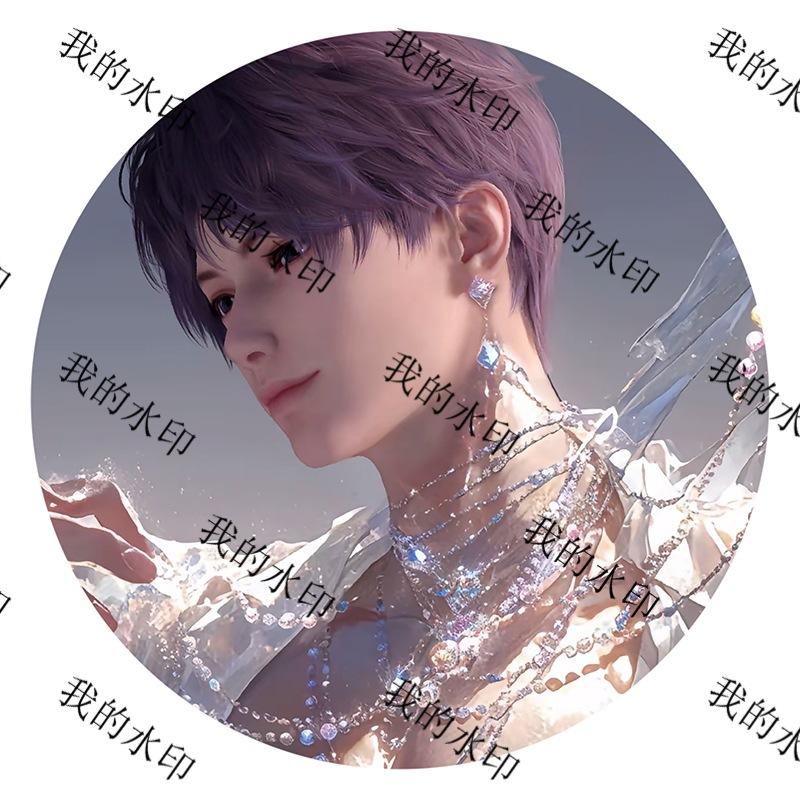 Hot Game Love and Deepspace Sylus Rafayel Zayne Xavier Caleb 58MM Anime Badge Emblem Brooch Clothing Backpack Accessories Gift