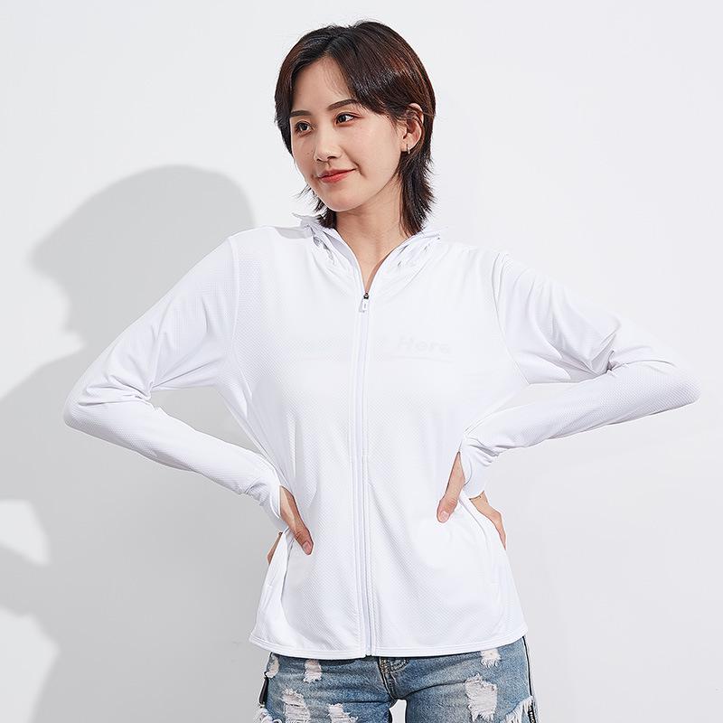 Unisex Quick-Dry Sun Protection Jacket: Breathable, Elastic, Lightweight Outdoor Wear