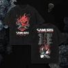 Samurai Reunion Tour Two Sided Vintage Washed Graphic Tee Cyberpunk 2077