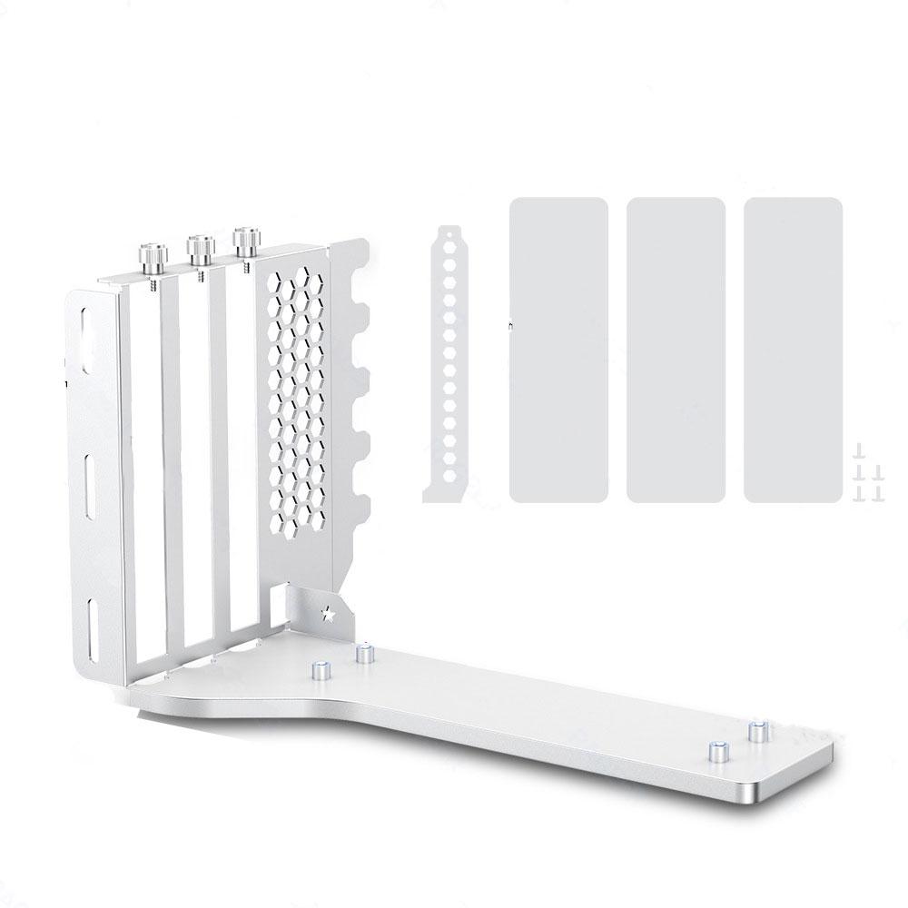 PCIE 3.0 4.0 x16 Universal Vertical GPU Holder Kit Riser ATX Matx Case VGA Graphics Card Steering Bracket Support