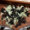 Halloween Leuchtende Falsche Spinne Kleine Schwarze Simulierte Spinnen Spukhaus Atmosphäre Requisiten Hausparty DIY Dekoration Zubehör