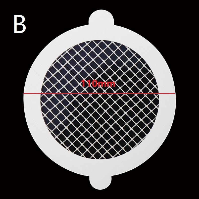 10 stycken Golvbrunnsplåster Engångs Anti-igensättningsfilterplåster Badrumsavlopp Hårfångare Köks- och Badrumsinstrument för Igenklistring