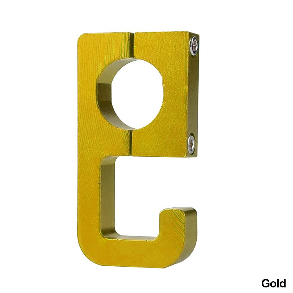 Motocyklový hák na helmu na zavazadla Hliníkový držák na motocyklový skútr Držák na tašku na háček Univerzální příslušenství k motocyklům