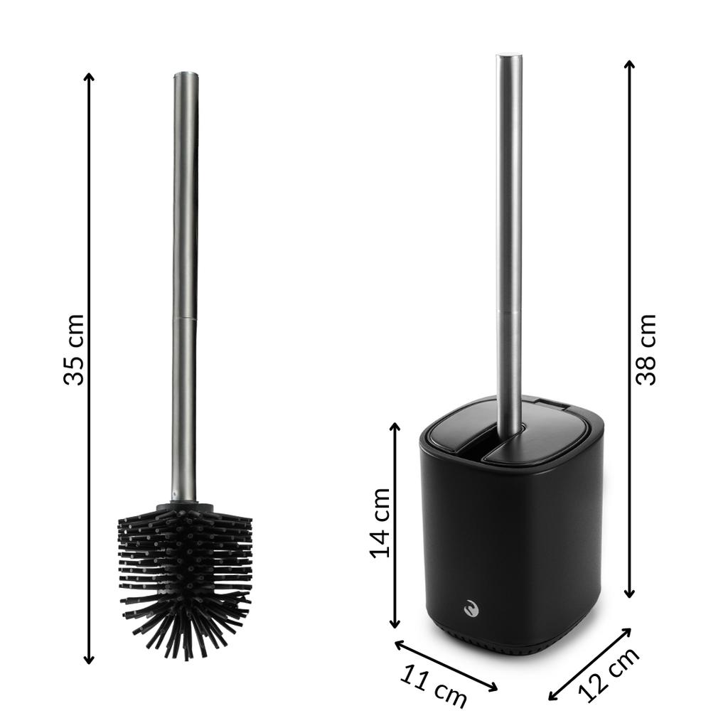 SYNTRA Black Matte Toilet Brush