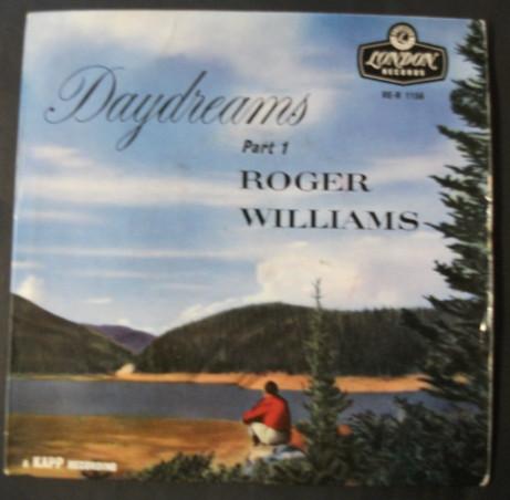 

7inch Record ROGER WILLIAMS - Daydreams-Part 1 RER1156 London Records 1958 UK Jazz Used