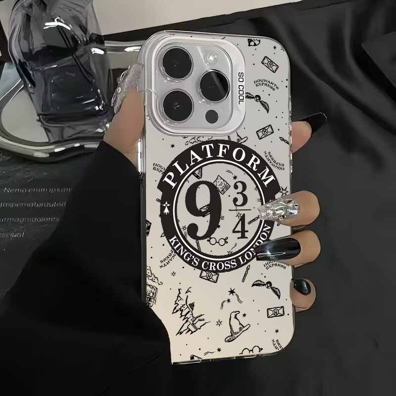 

Чохол для телефону Apple iPhone 17 Air 16E 16 15 14 13 12 mini 11 8 7 Pro Max Plus Кольоровий чохол для телефону Керамісти-пара iPhone 12
