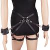 Bondage Garter Belt Leg Harness Thigh Buttocks Handcuff Sexy Lingerie Fetish Exotic Dance Wear Punk Adult Sex Game Toys