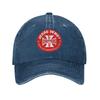 Personalized West Coast Iron Cross Choppers Denim Cap Casual Baseball Caps Adjustable Hat Summer Unisex Baseball Hats