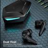 Gaming Earbuds Stereo Low Latency Dual Modes Wireless Earphone with Built In Mic for Phone Laptop