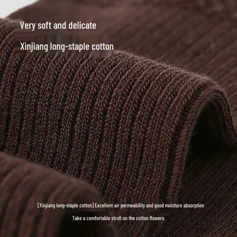 Renaissance Women's Thigh-High Slouch Socks - Boneless, Solid Color, Versatile Cotton for Autumn & Winter