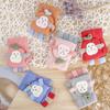 Cartoon Design Student Cold protection Kids Fingerless  Gloves Winter Warm Mittens Clamshell Half Finger Gloves Knitted Gloves