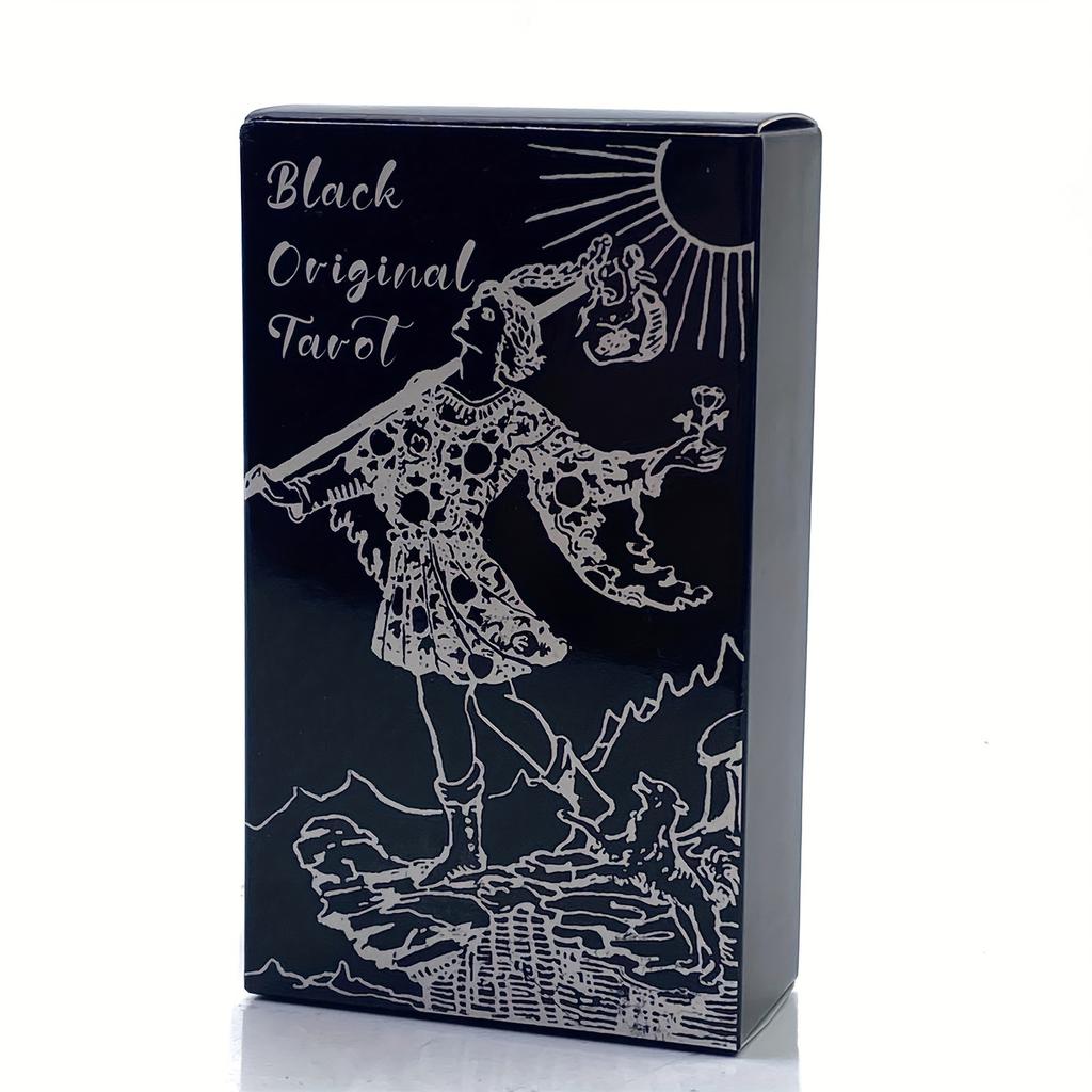 Black Original Tarot Cards, Board Game, Thanksgiving Day/Christmas Gift