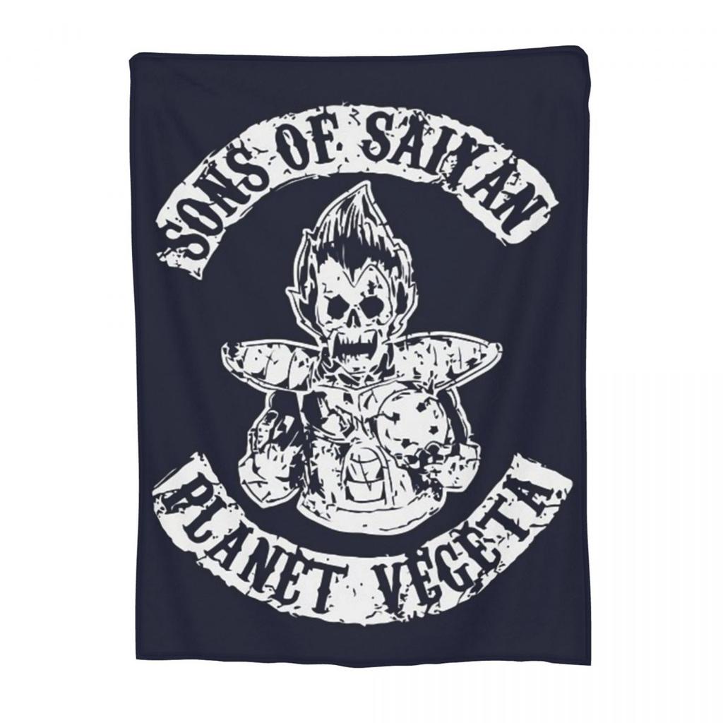Deka SOA Sons Of Anarchy, flanelová lehká deka, přehoz na pohovku, ložní prádlo, kancelářské přehozy, přehoz na postel