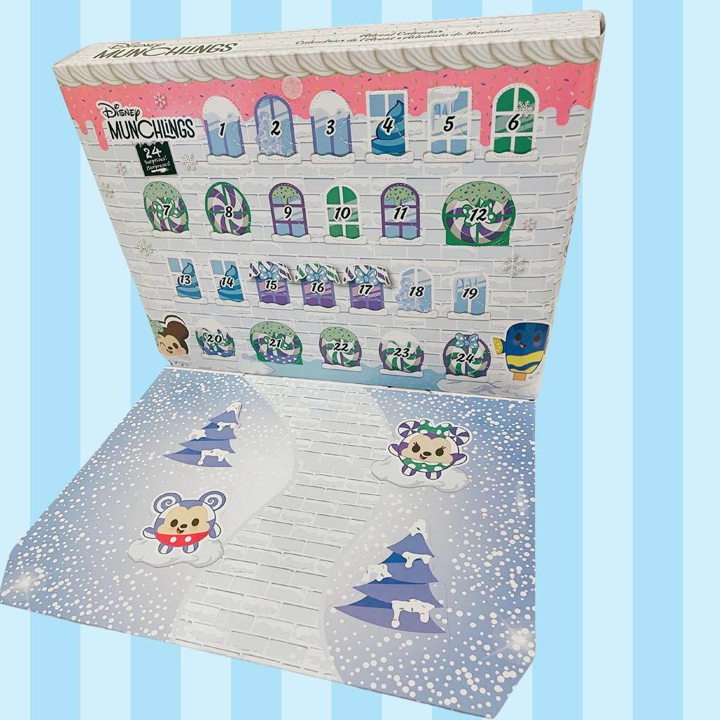 Disney Munchlings 2024 Advent Calendar 30 Scent and Color Reveal Pieces (Disney Munchlings)