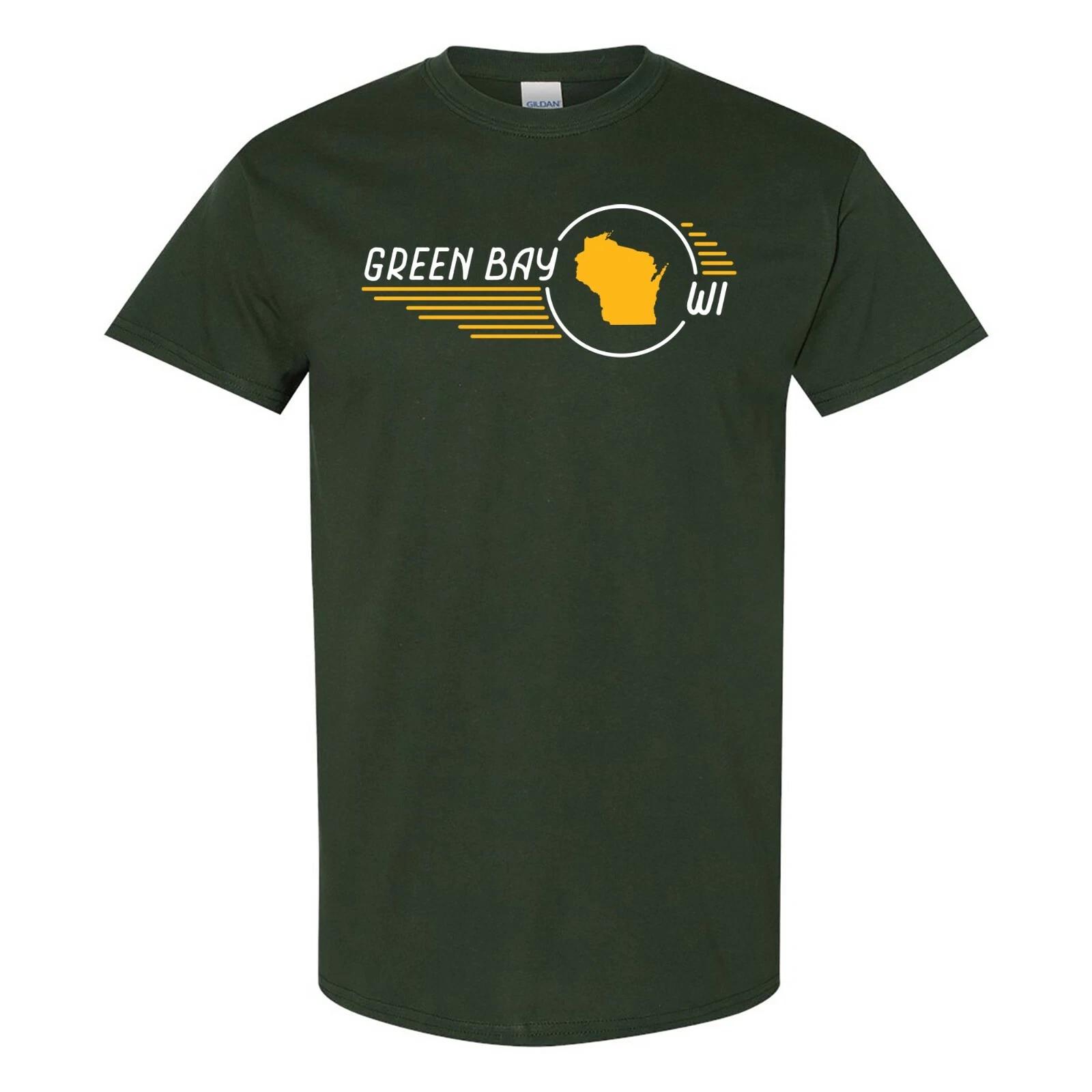 

Green Bay Retro Roadster - Винтажная футболка для отпуска в родном городе Техаса - Лесной 2XL