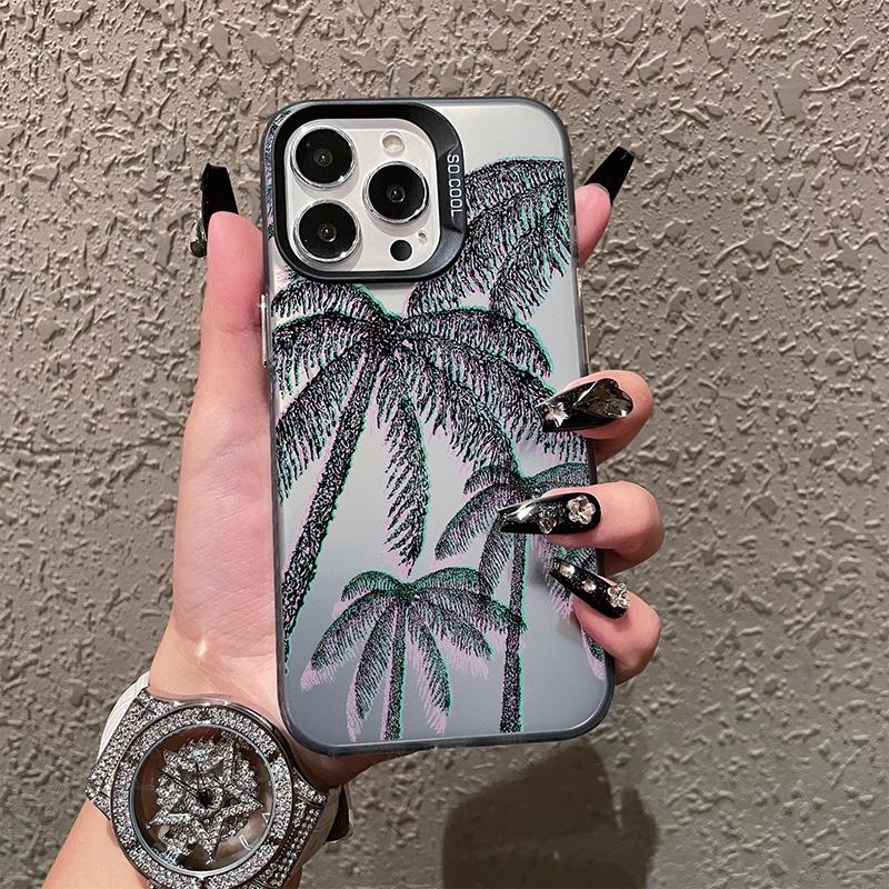Flower Butterfly Leopard Patterned Cases For iPhone 11 12 13 15 Pro Max Plus Mini Shockproof Bumper Cover For iPhone 14 7 XS X Protective Phone Case