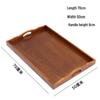 Extra Large Wooden Serving Tray