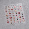 1pcs New 5D Bronzing Punk Moon Nail Art Charms Gothic Star Adhesive Slider Press on Nail Decoration Decals Accessories DIY